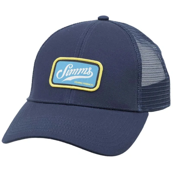 Бейсболка Small Fit Retro Trucker Hat  (dark moon heather; Унисекс;)